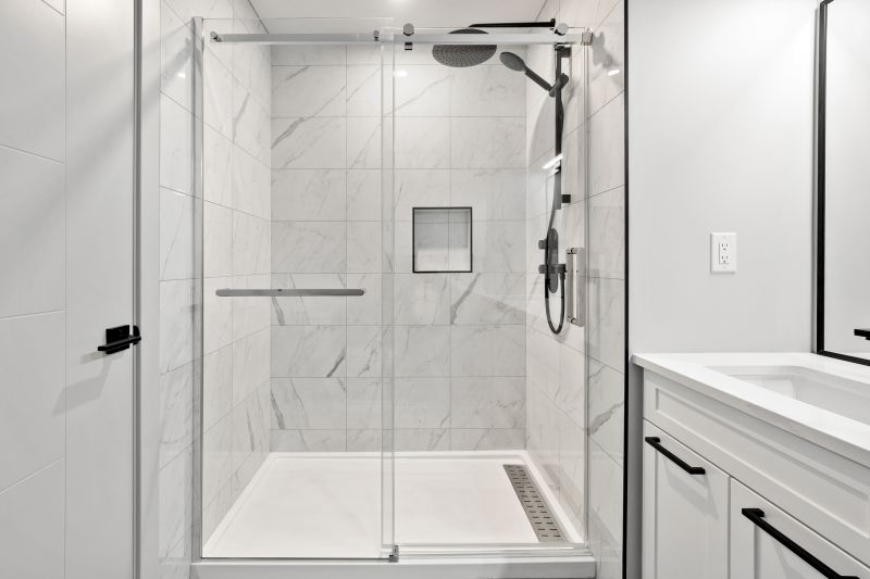 Sleek Shower Installation